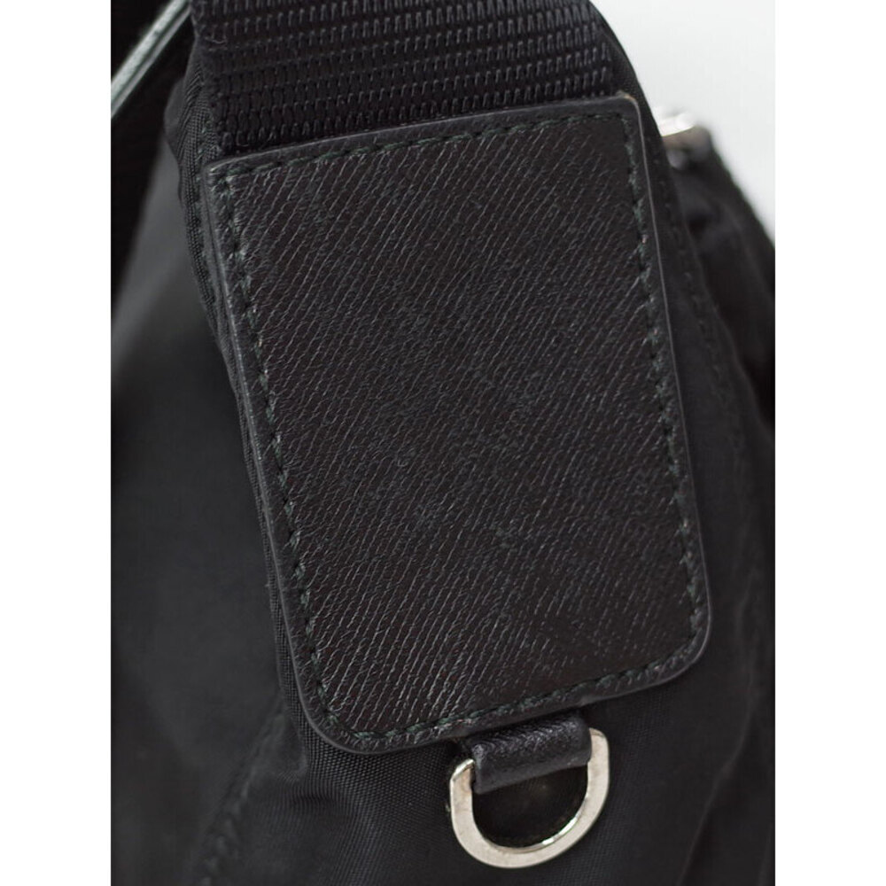 Prada bag Tessuto messenger saffiano leather Crossbody Black - Picture 8 of 9